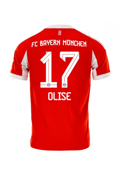 Bayern Munich Michael Olise #17 Jalkapallovaatteet Kotipaita 2025-26 Lyhythihainen Bayern Munich Michael Olise #17 Jalkapallovaatteet Kotipaita 2025-26 Lyhythihainen